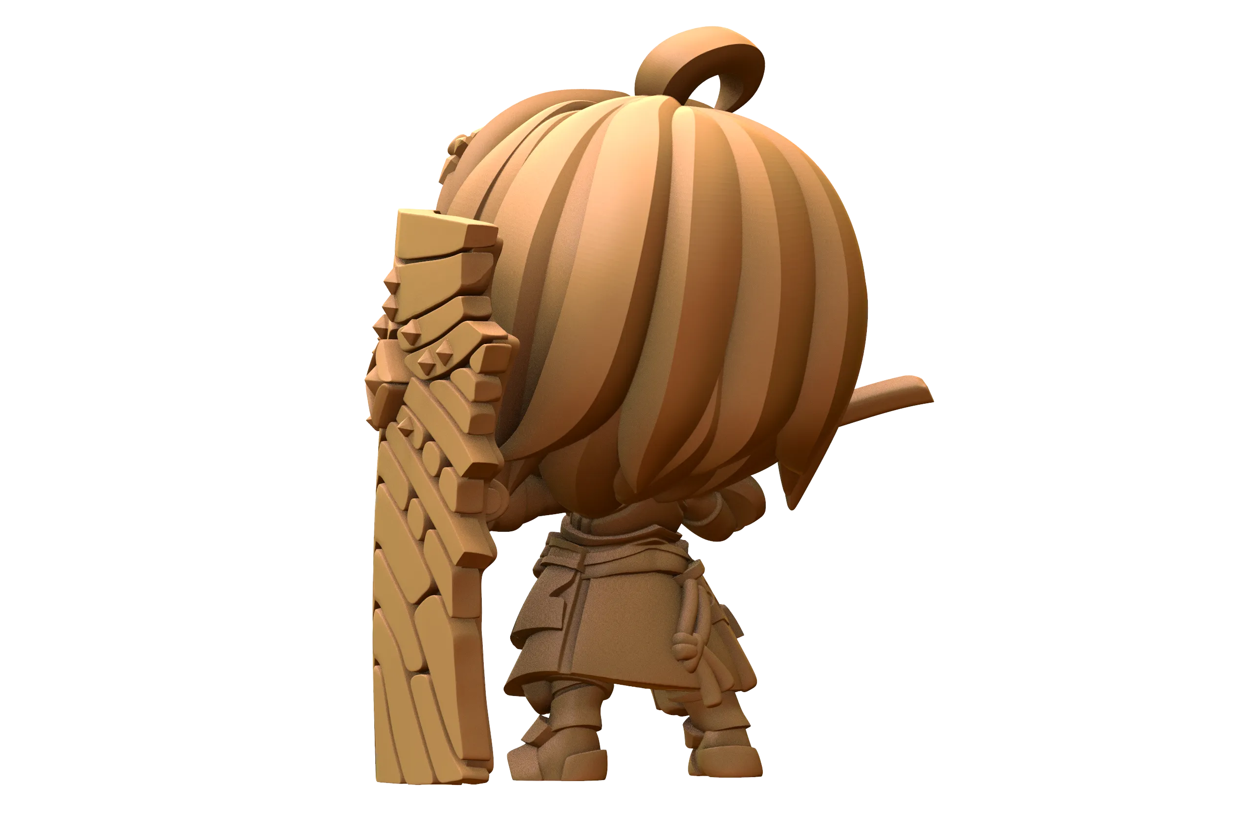 Capsule Chibi - Shield Tank Hero - Maple