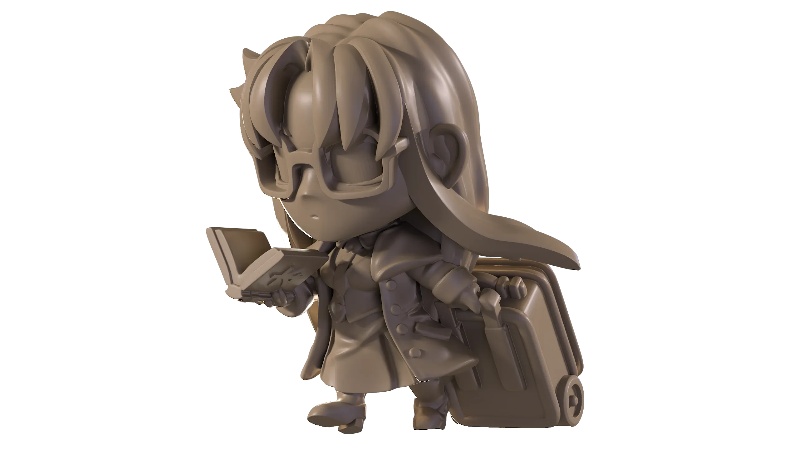 Capsule Chibi - The Paper (Pose #2)