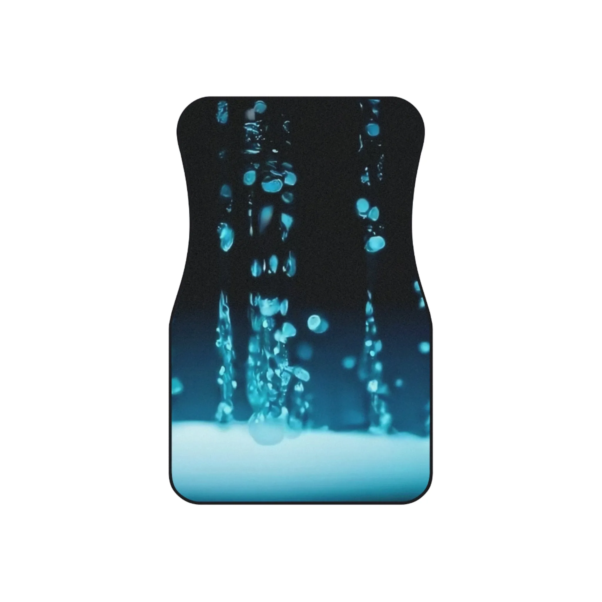 Car Mats (Set of 4) -Rain Drops