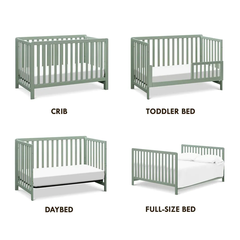 CARTERS by DAVINCI Colby 4-in-1 Low-profile Convertible Crib