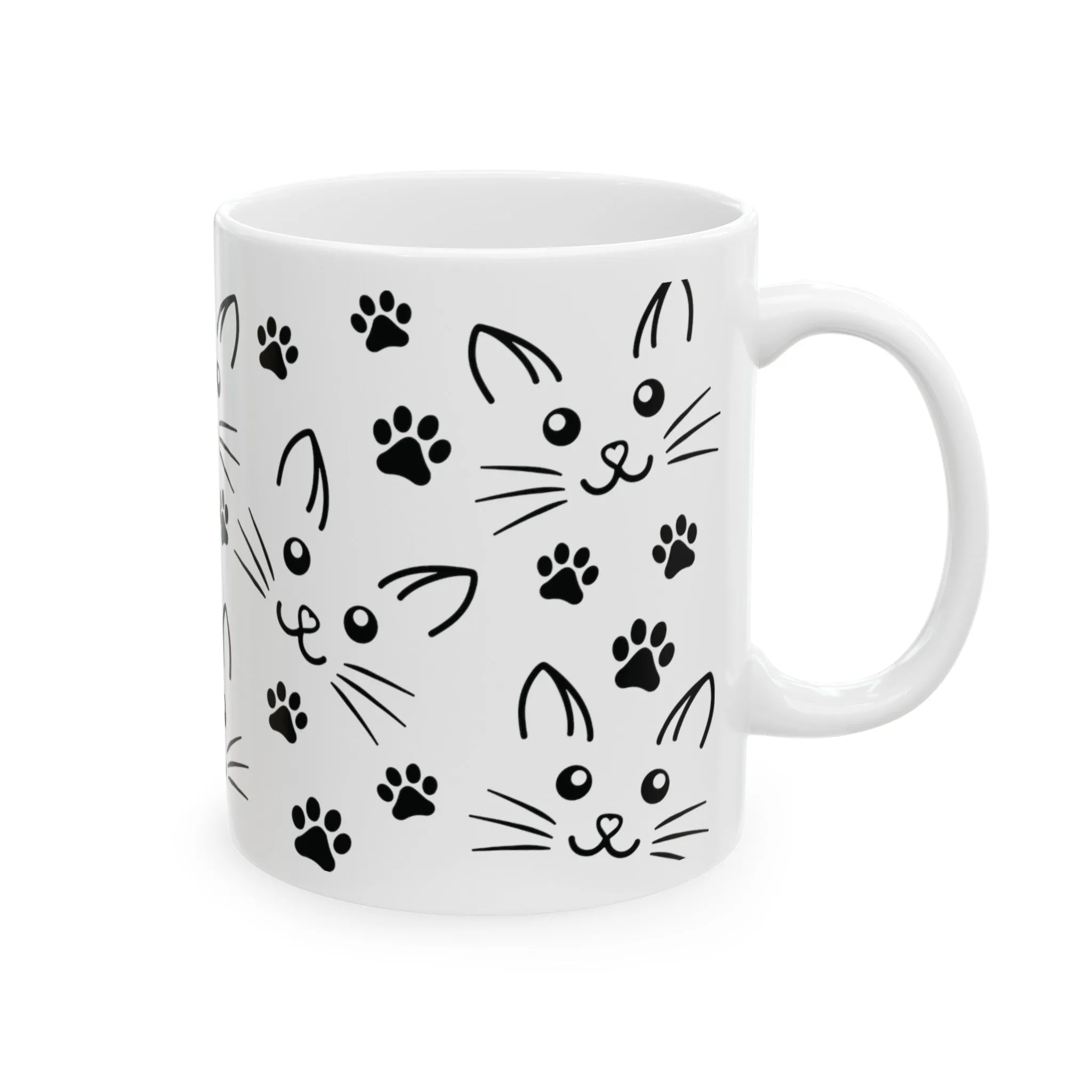 Cat Friends Ceramic Mug