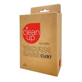 CleanUp Vacuum Cleaner Bags For Electrolux, Eureka, Euroclean, Volta 5Pcs CU97