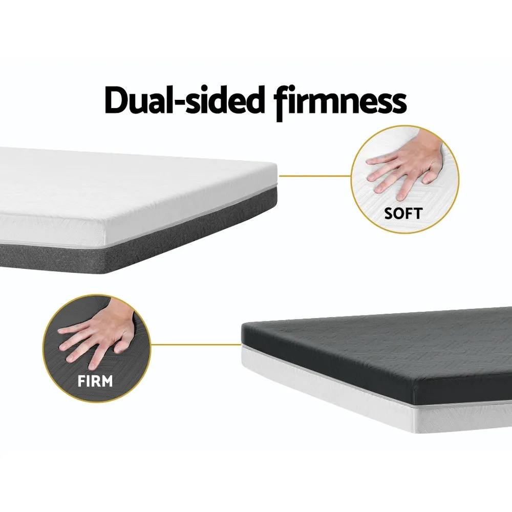 Cool Gel Memory Foam Mattress, Dual-Sided 15cm Double - Giselle Bedding