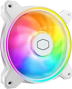 Cooler Master MF120 Halo²  PC Case Fan - White (MFL-B2DW-21NP2-R2)