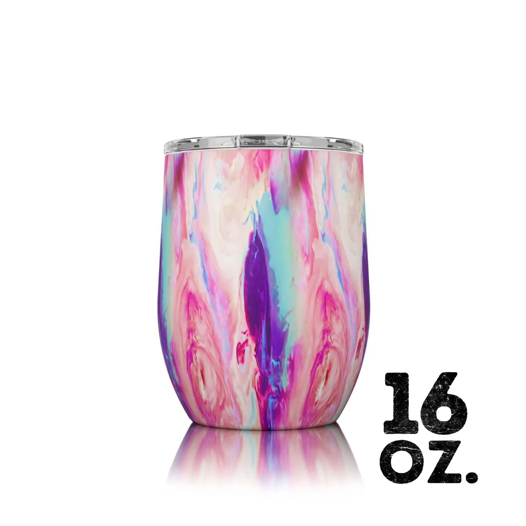 Cotton Candy 16 oz. Stemless