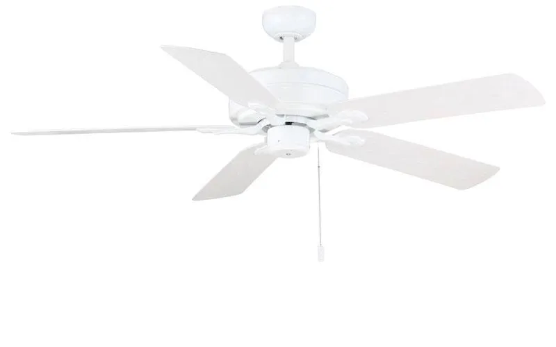 Courtyard Outdoor White 52" Ceiling Fan