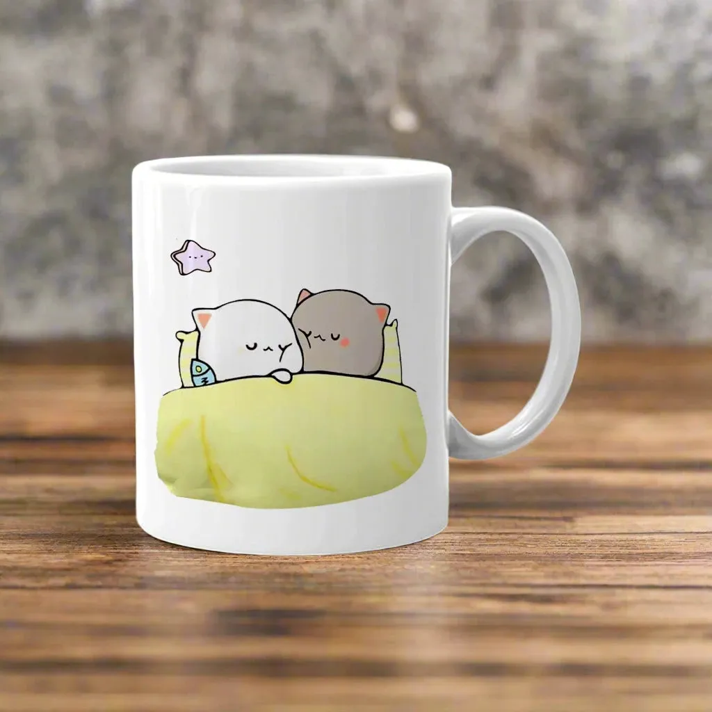 Cute Bugu Dugu Cartoon Printed Mug for Gift