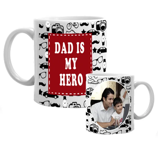 Dad is my Hero Mug