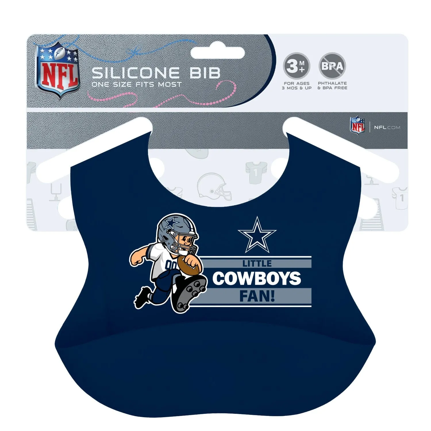 Dallas Cowboys - NFL Silicone Bib