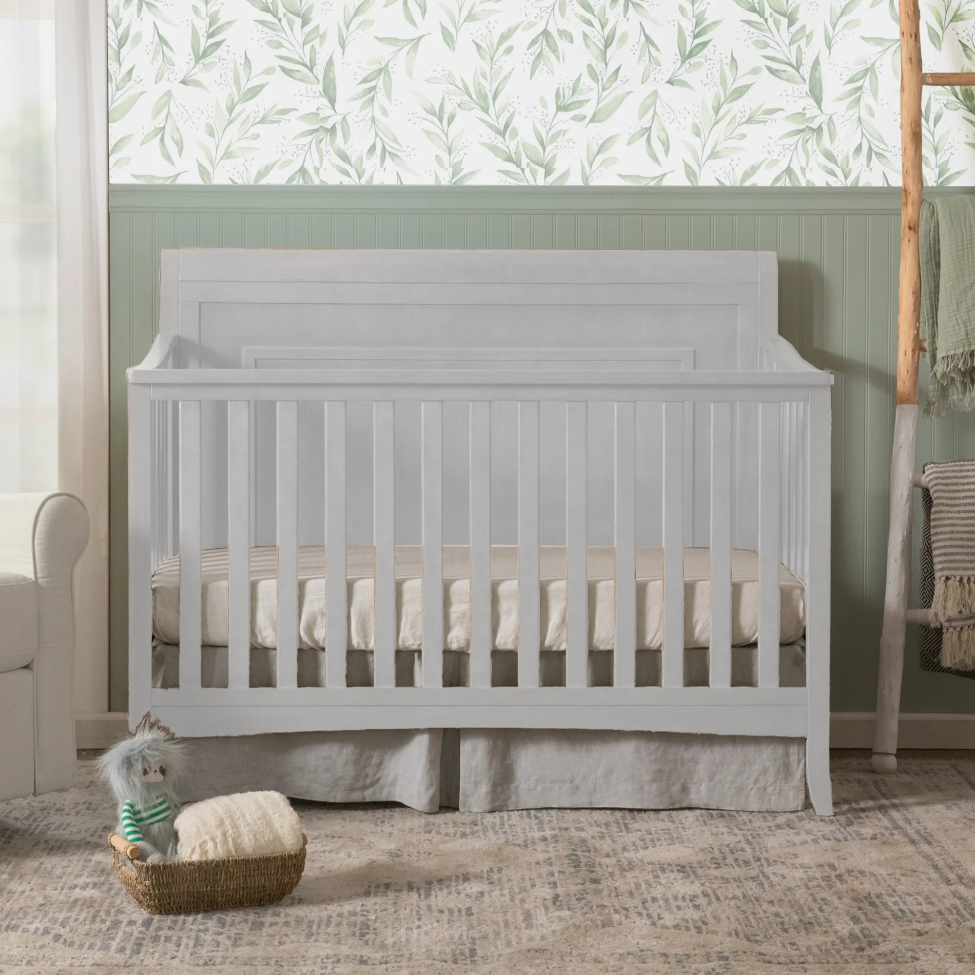 DAVINCI Anders 4-in-1 Convertible Crib - Cloud Grey