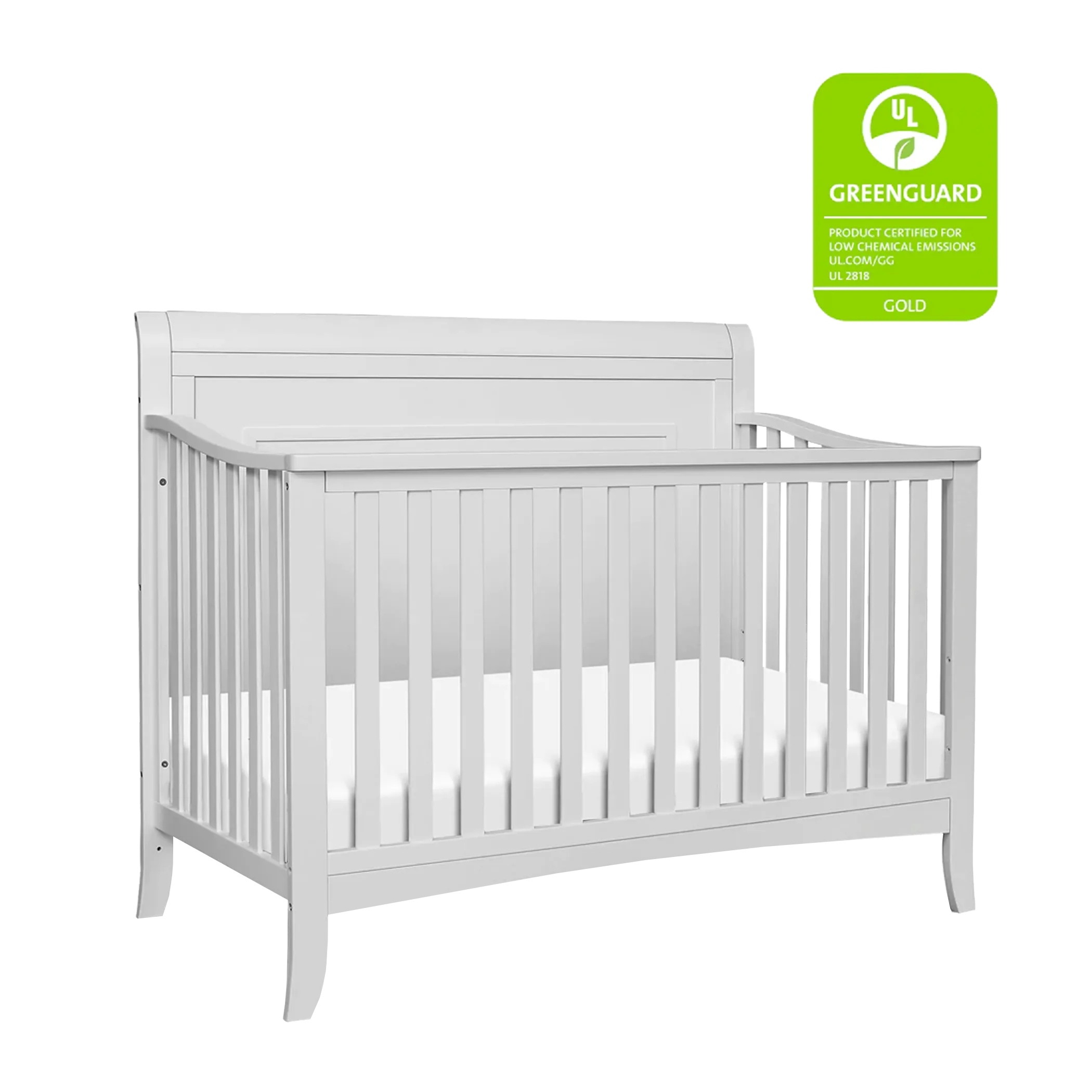 DAVINCI Anders 4-in-1 Convertible Crib - Cloud Grey