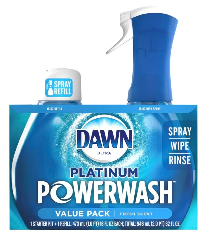 Dawn 31836 Dish Spray Soap, 16 oz, Bottle, Liquid, Fresh :EA: QUANTITY: 1