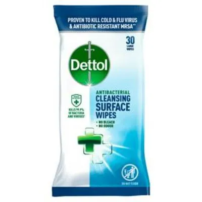 Dettol Cleansing Surface Wipes x30