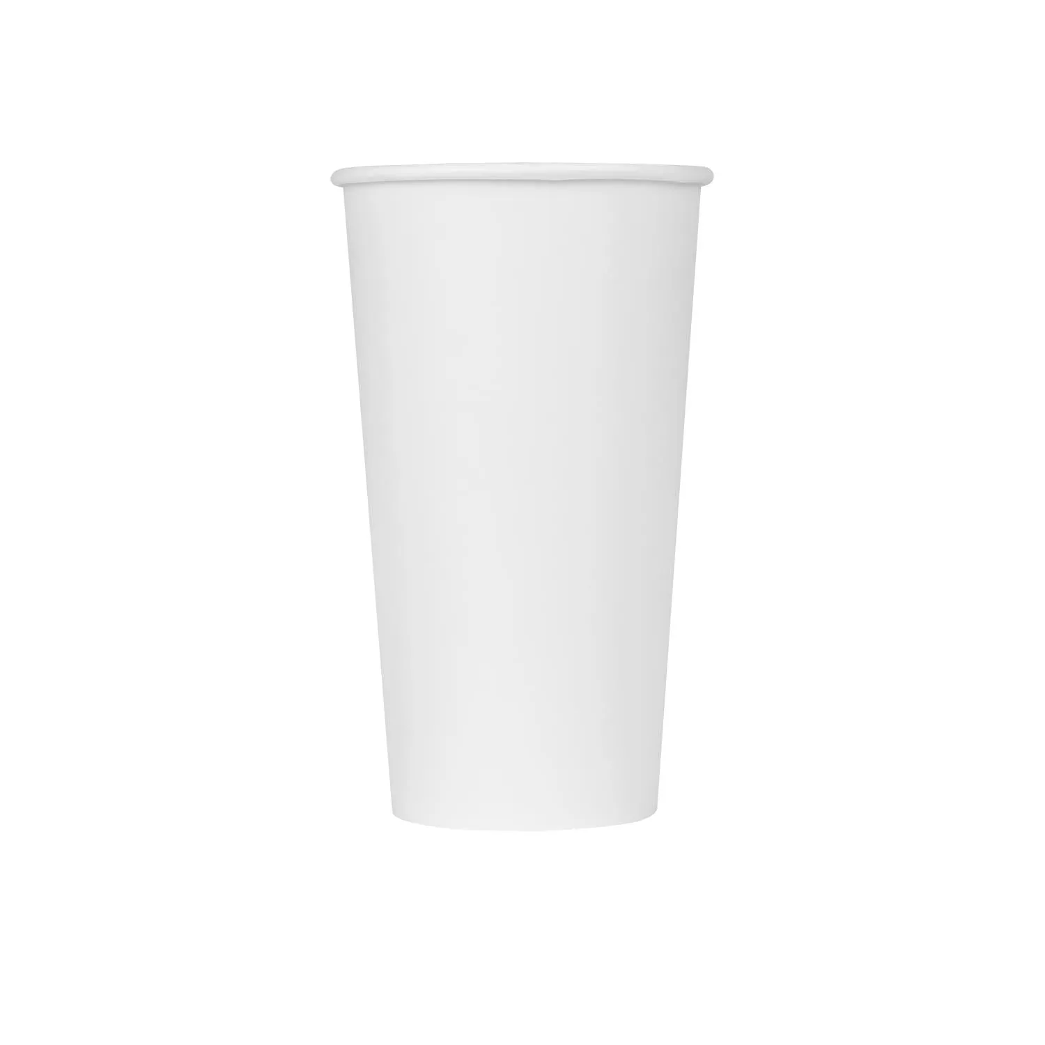 Disposable Coffee Cups - 20oz Paper Hot Cups - White (90mm) - 600 ct