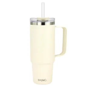 DRINCO® 30oz BugSur Tumbler with Handle - Oatmilk