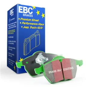 EBC 10  Honda CR-Z 1.5 Hybrid Greenstuff Front Brake Pads