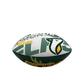 Edmonton Elks CFL Wilson Wraparound Mini Football