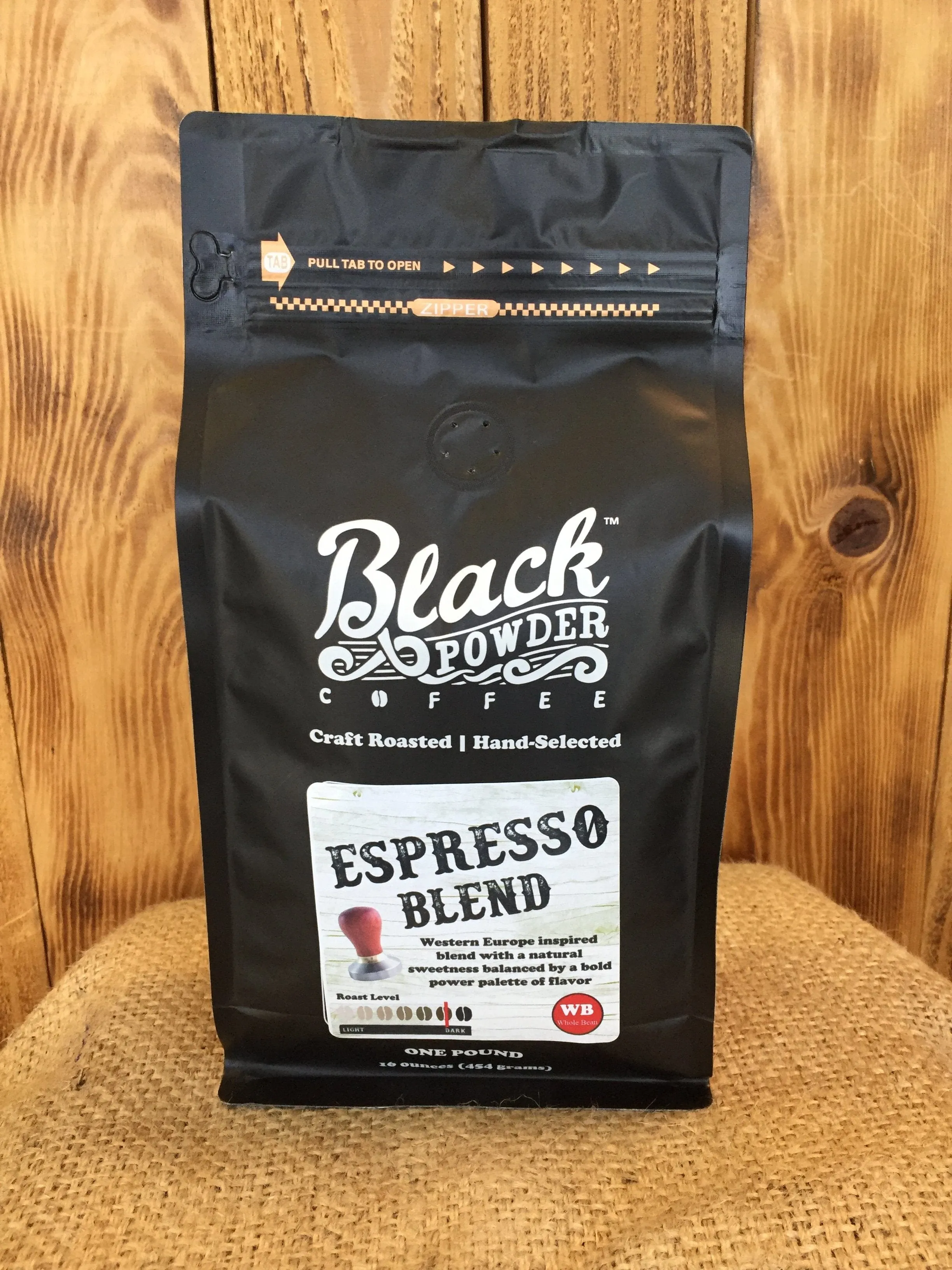 European Espresso Blend Coffee by Black Powder Coffee