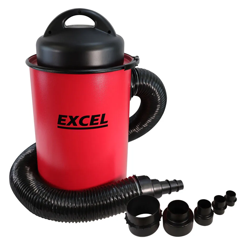 Excel Dust Extractor 50L Vacuum Cleaner & Adaptor Set 240V