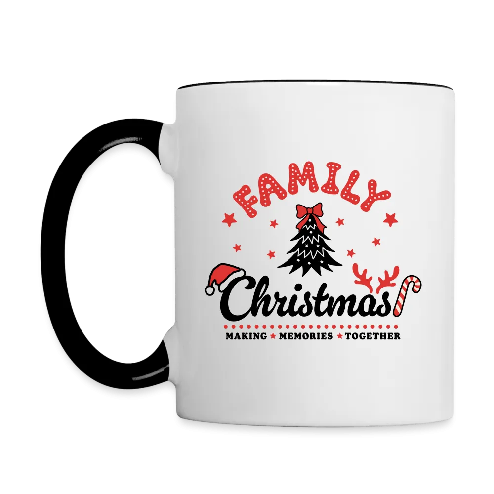 Family Christmas Making Memories Together Coffee Mug