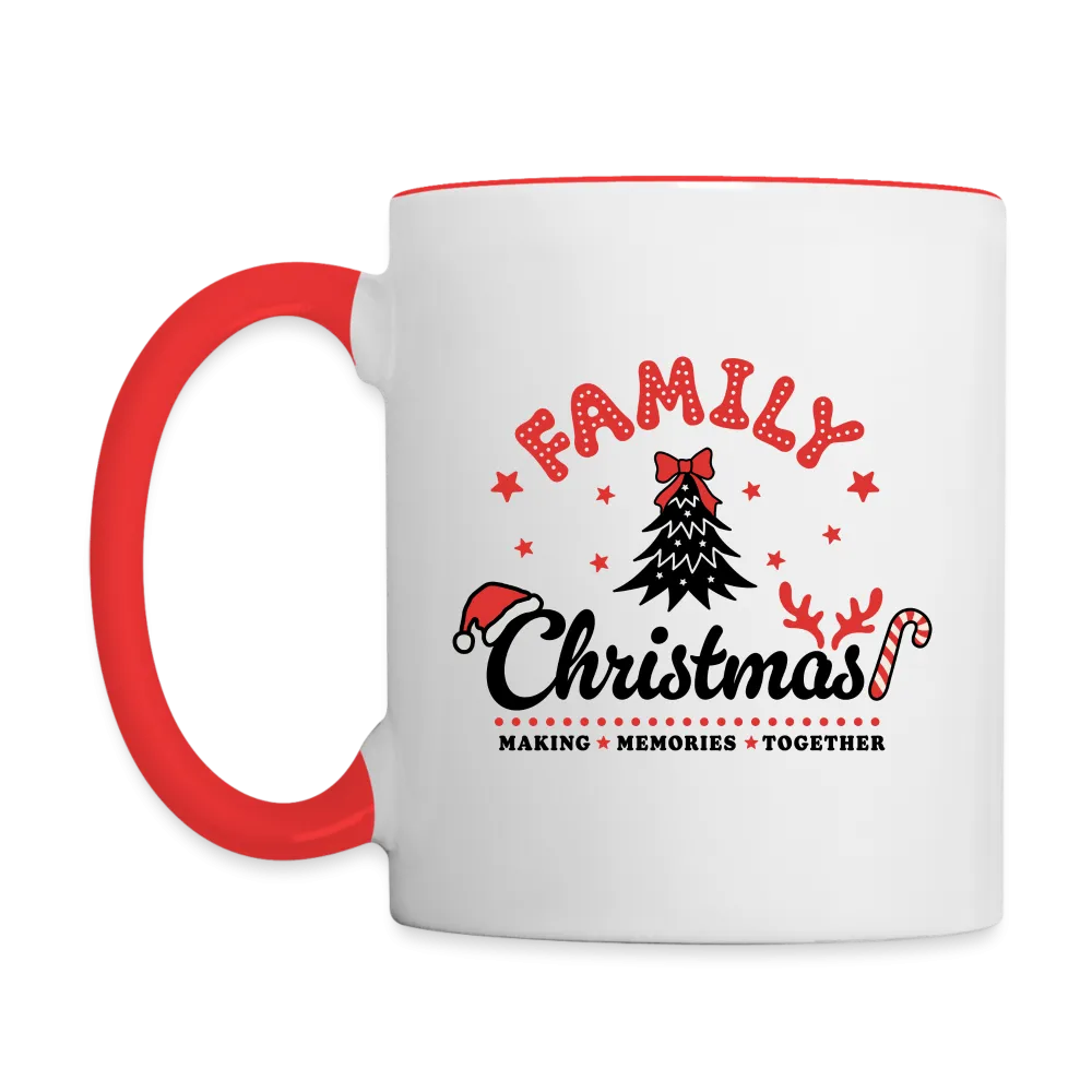 Family Christmas Making Memories Together Coffee Mug