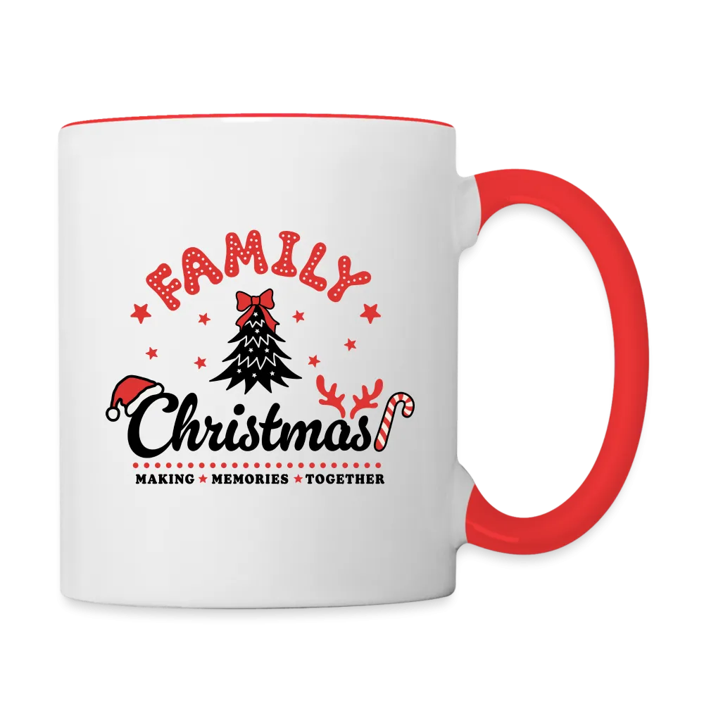 Family Christmas Making Memories Together Coffee Mug