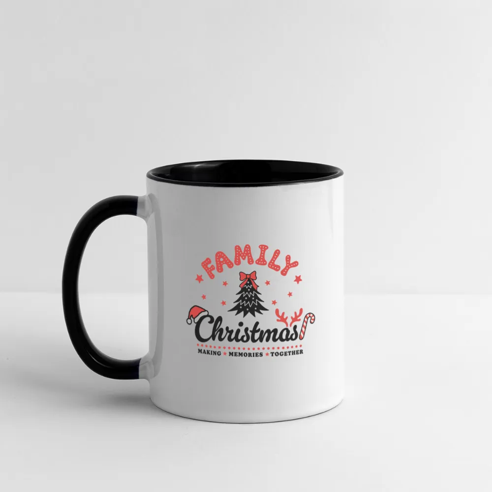 Family Christmas Making Memories Together Coffee Mug