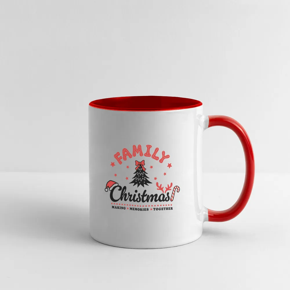 Family Christmas Making Memories Together Coffee Mug