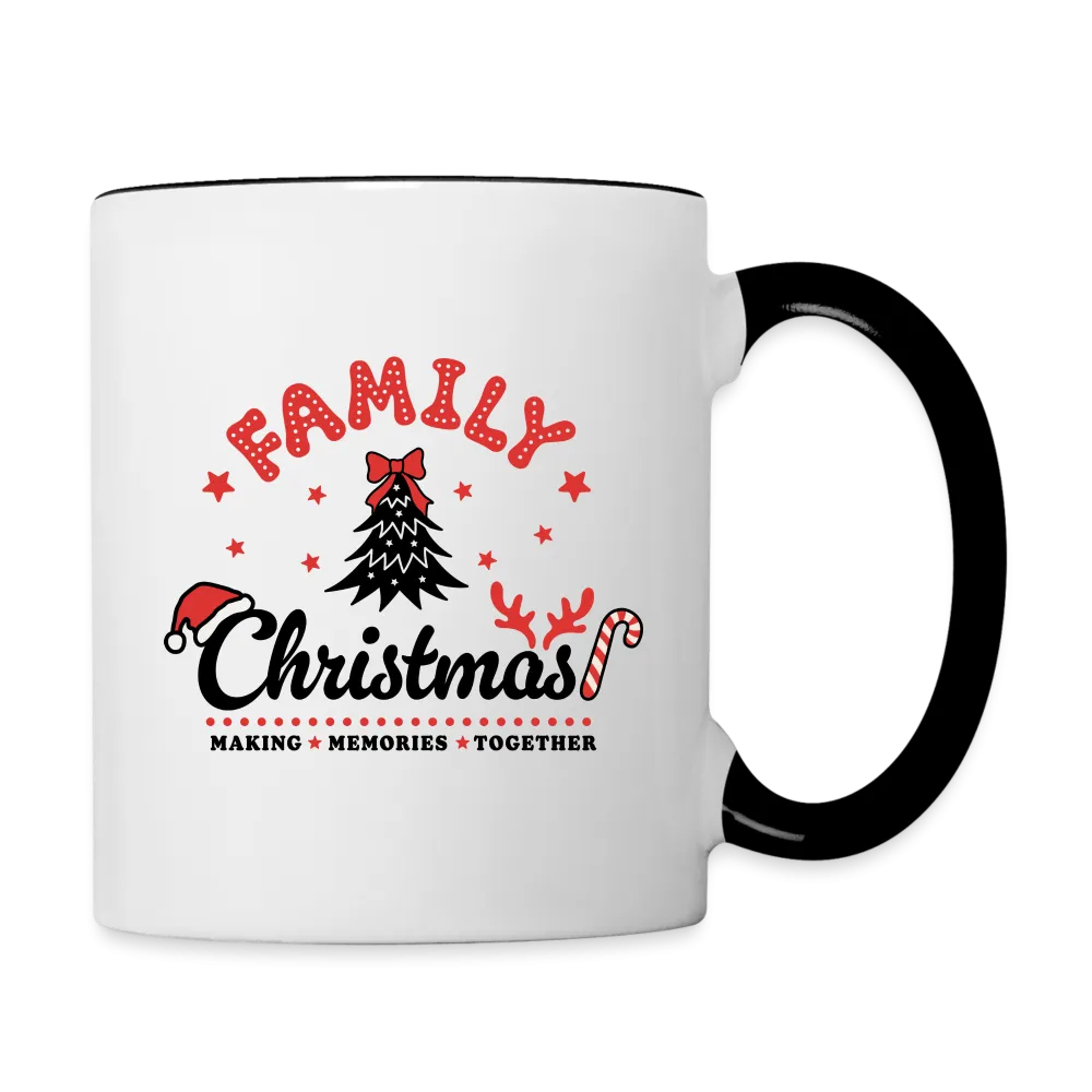 Family Christmas Making Memories Together Coffee Mug