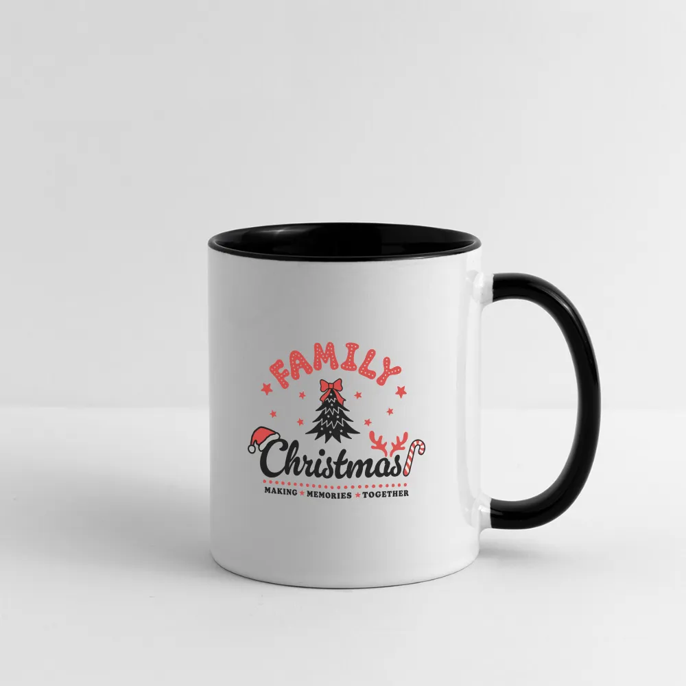 Family Christmas Making Memories Together Coffee Mug