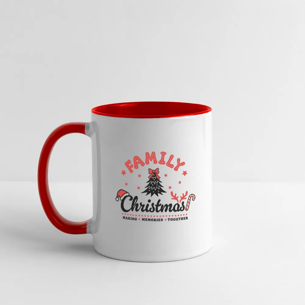 Family Christmas Making Memories Together Coffee Mug