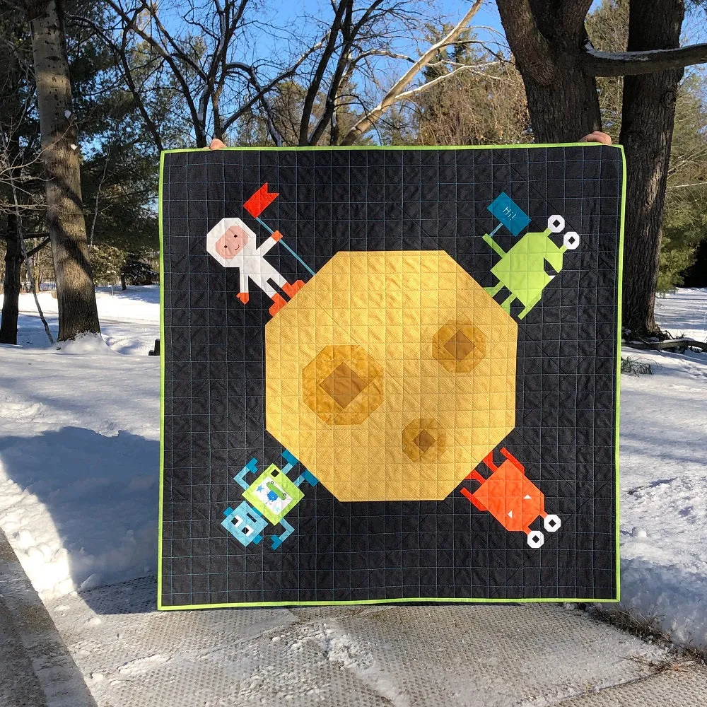 First Contact Printed Quilt Pattern by Apples & Beavers