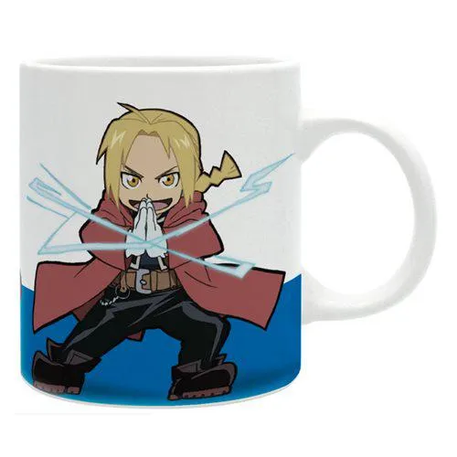 Full Metal Alchemist: Brotherhood - Elric Brothers Chibi Ceramic Mug, 11oz