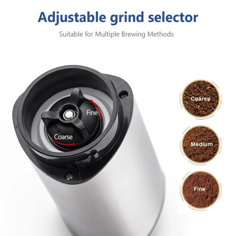 Funki Buys | Coffee Grinder | Stainless Steel Portable Coffee Mill