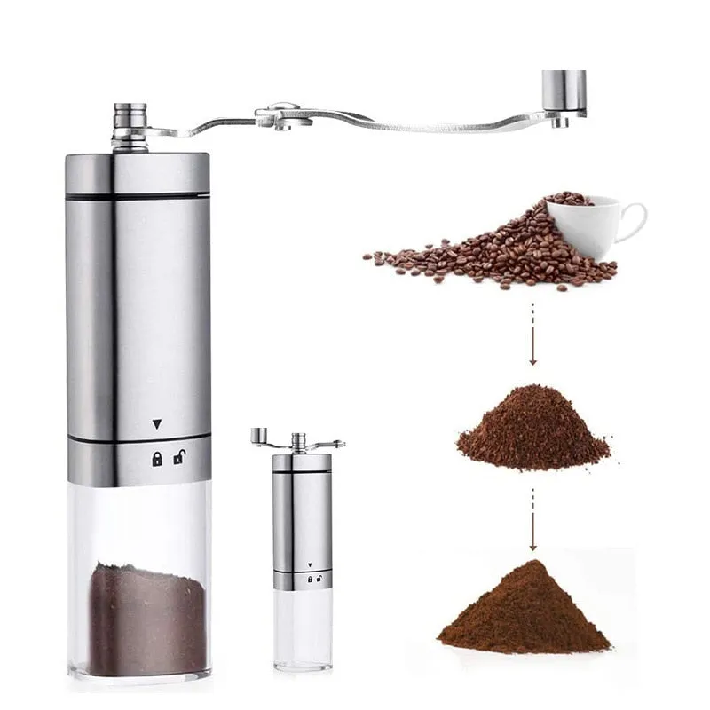 Funki Buys | Coffee Grinder | Stainless Steel Portable Coffee Mill