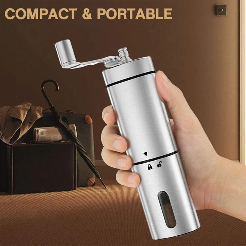 Funki Buys | Coffee Grinder | Stainless Steel Portable Coffee Mill