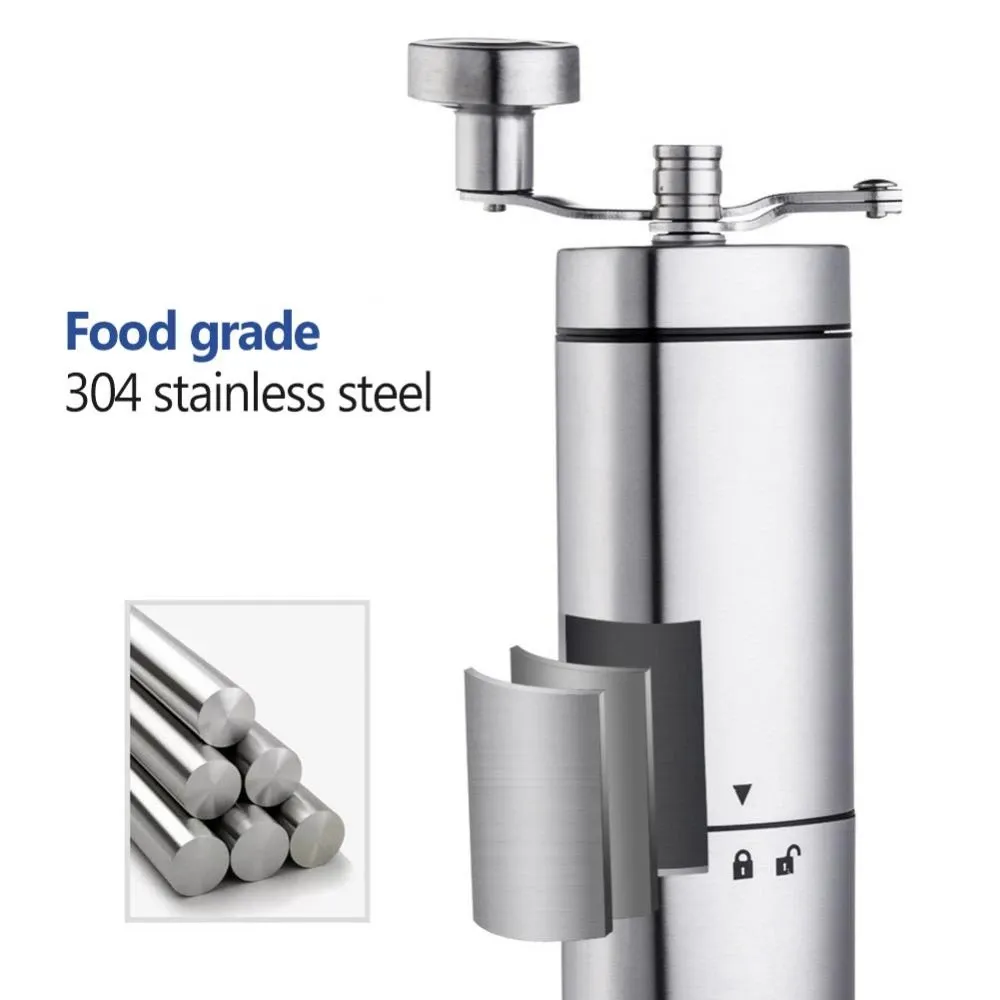 Funki Buys | Coffee Grinder | Stainless Steel Portable Coffee Mill