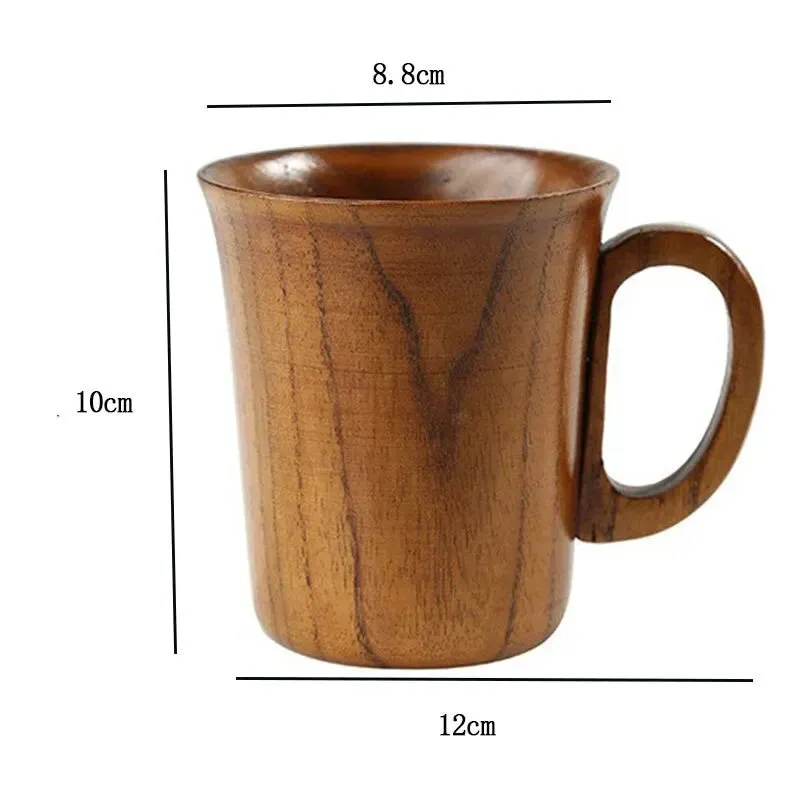 Funki Buys | Mugs | Natural Japanese Jujube Wood Cup Mug