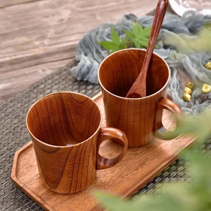 Funki Buys | Mugs | Natural Japanese Jujube Wood Cup Mug