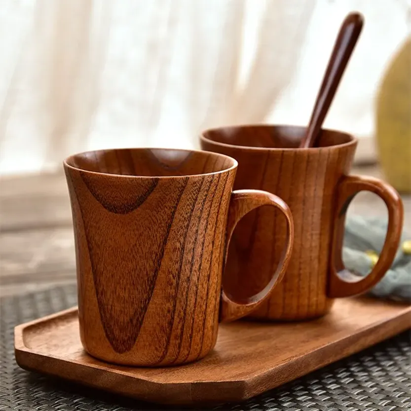 Funki Buys | Mugs | Natural Japanese Jujube Wood Cup Mug