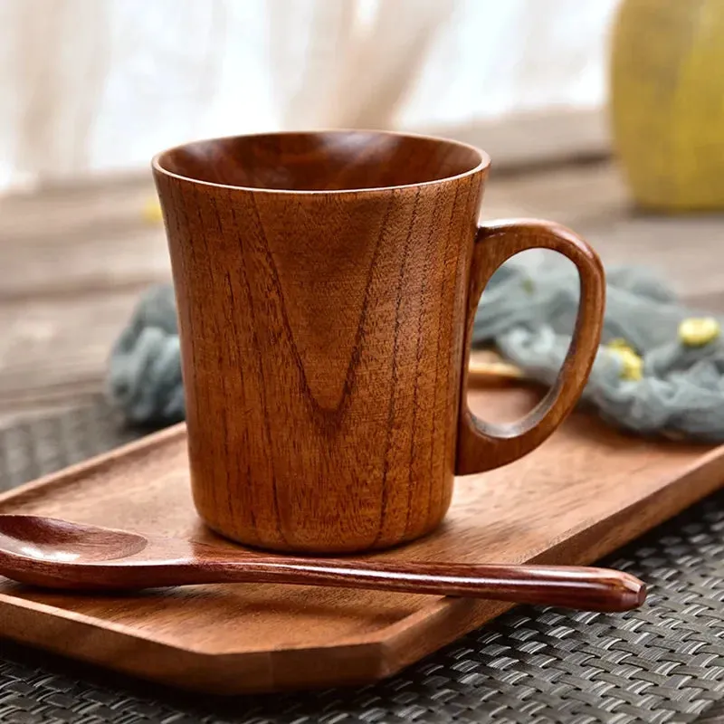 Funki Buys | Mugs | Natural Japanese Jujube Wood Cup Mug