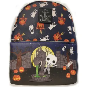 Funko Nightmare Before Christmas This Is Halloween AOP Mini Backpack