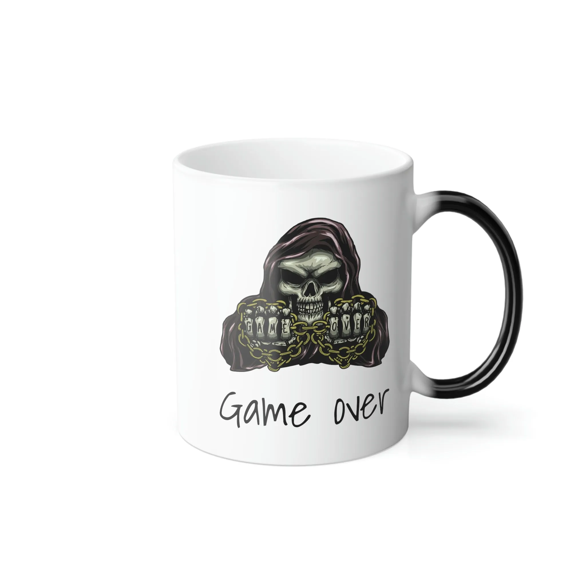 Game over Grim Reaper 11oz Color Morphing Mug