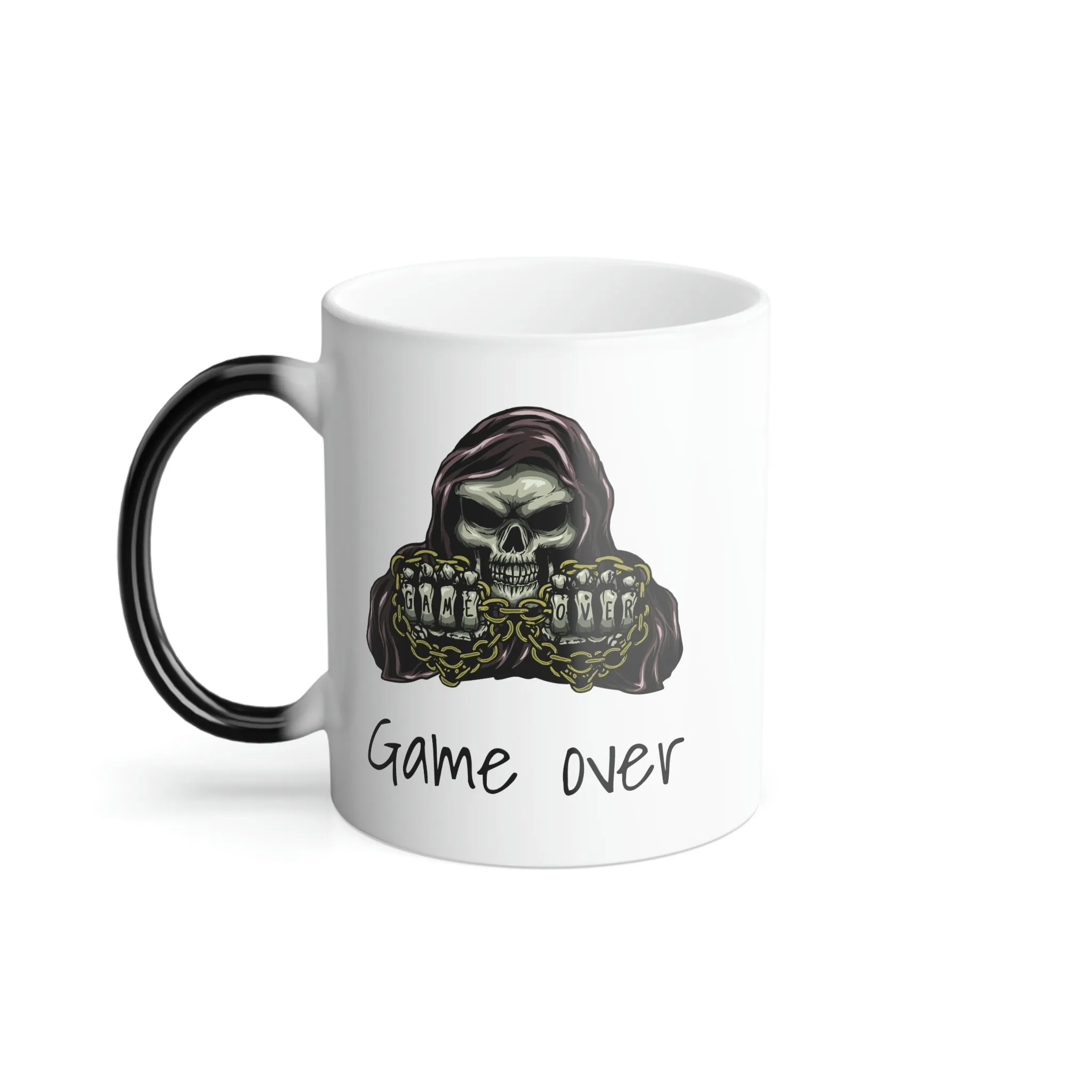 Game over Grim Reaper 11oz Color Morphing Mug