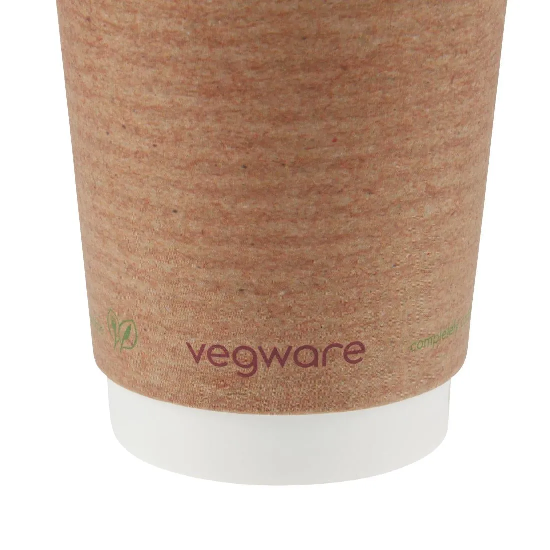 GH020 Vegware Compostable Coffee Cups Double Wall 230ml / 8oz (Pack of 500)