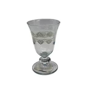 Glass Tumlber 150ml Turkish Tea Cup Macrame Pat 40156