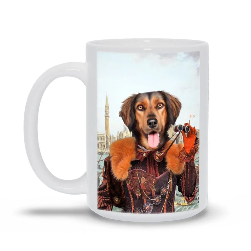 GONDOLA WITH THE WIND CUSTOM PET PORTRAIT MUG