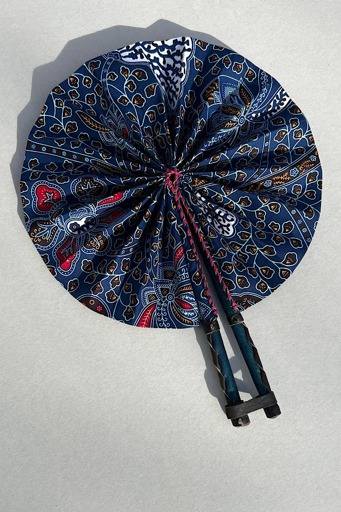 Grace Ankara Foldable Fan