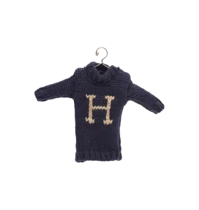 'H' For Harry Sweater Ornament