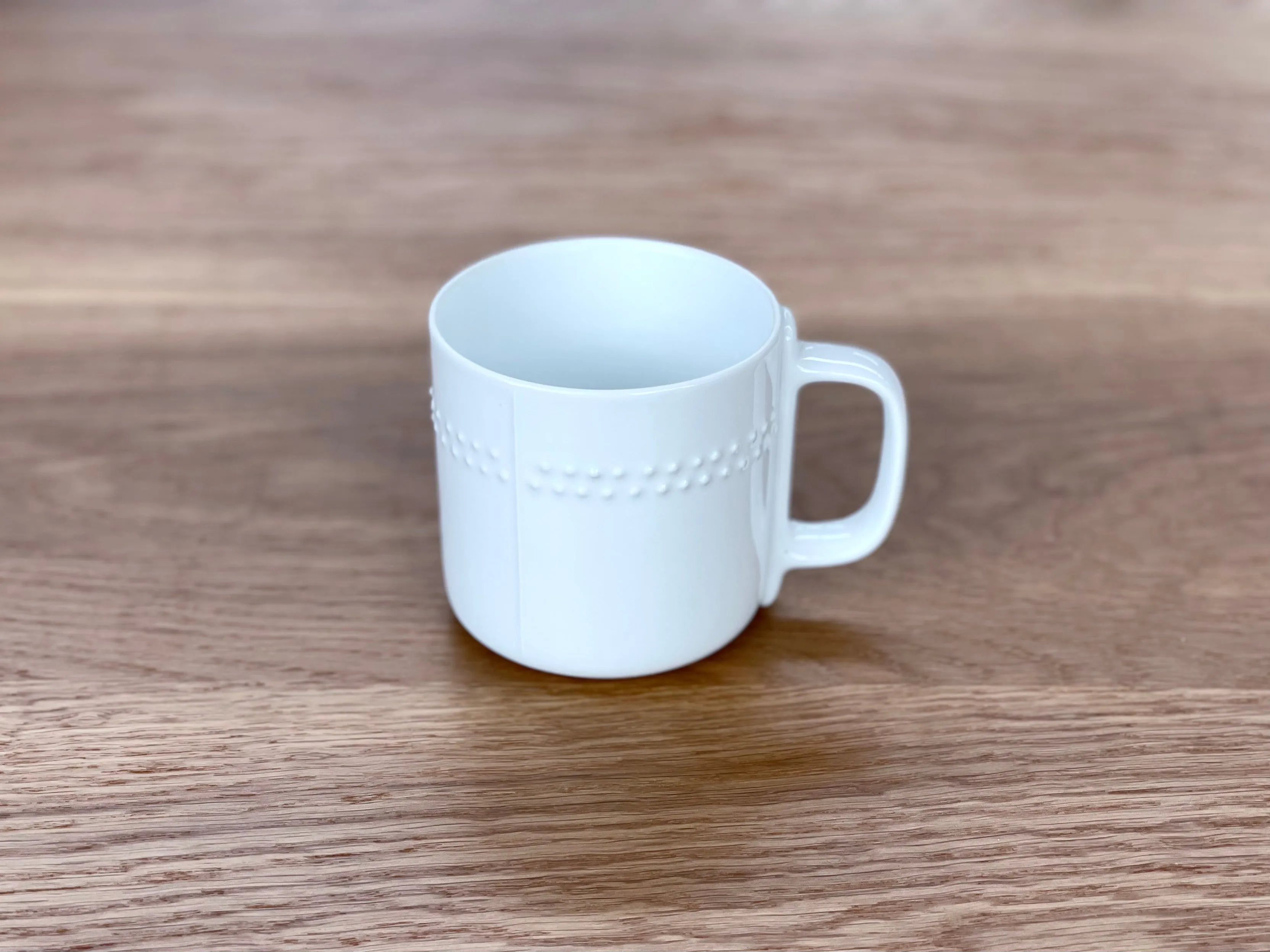 Hakusan Relief Mug F - Horizontal Dots